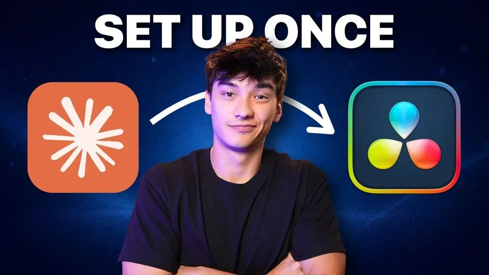 Video thumbnail: I Let Claude Edit My Entire Video in DaVinci Resolve (Full Setup)