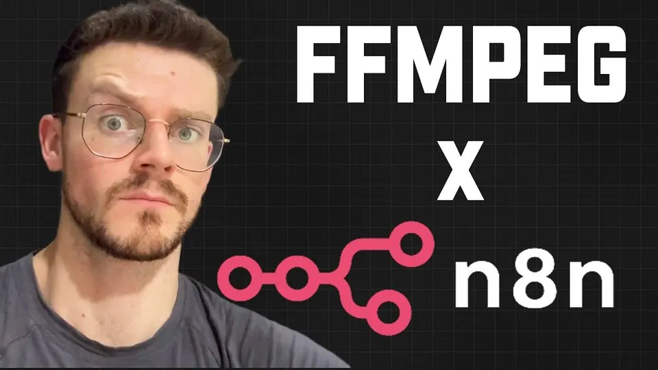 Video thumbnail: How To Use FFmpeg n8n The PERFECT Combo for Automated Video Editing