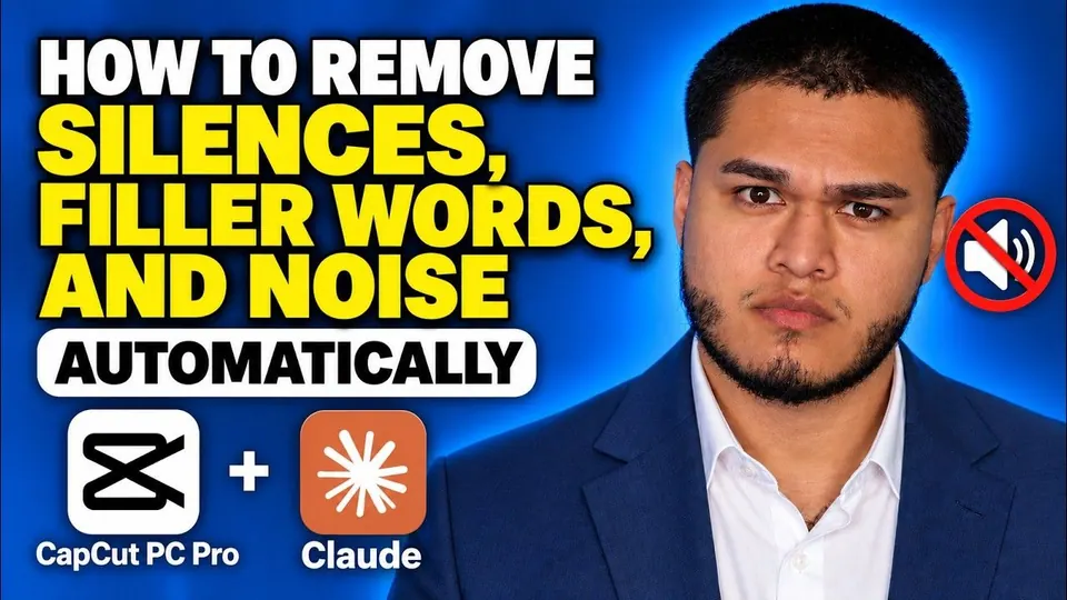 Video thumbnail: How to Automatically Remove Silences in CapCut with Claude Code